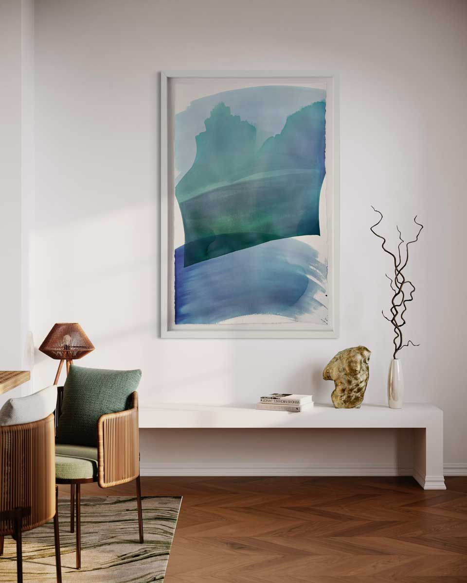 Rip Tide I - Original Watercolor Painting *