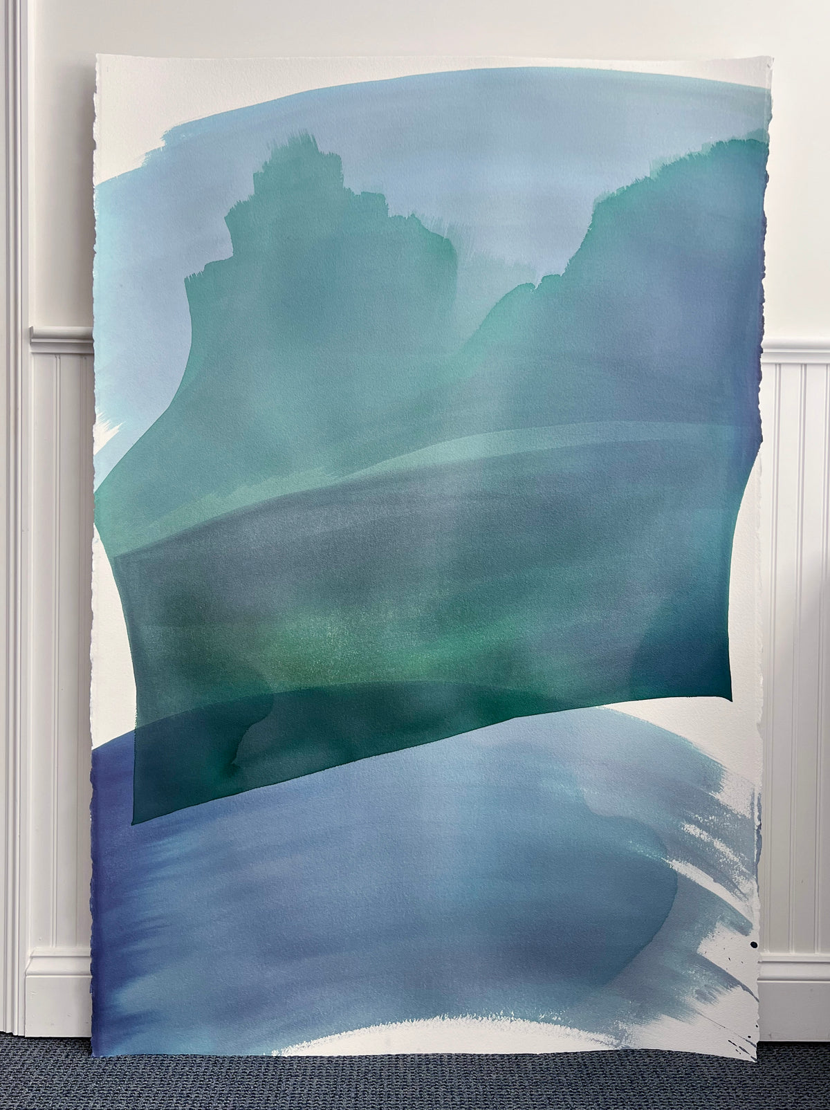 Rip Tide I - Original Watercolor Painting *