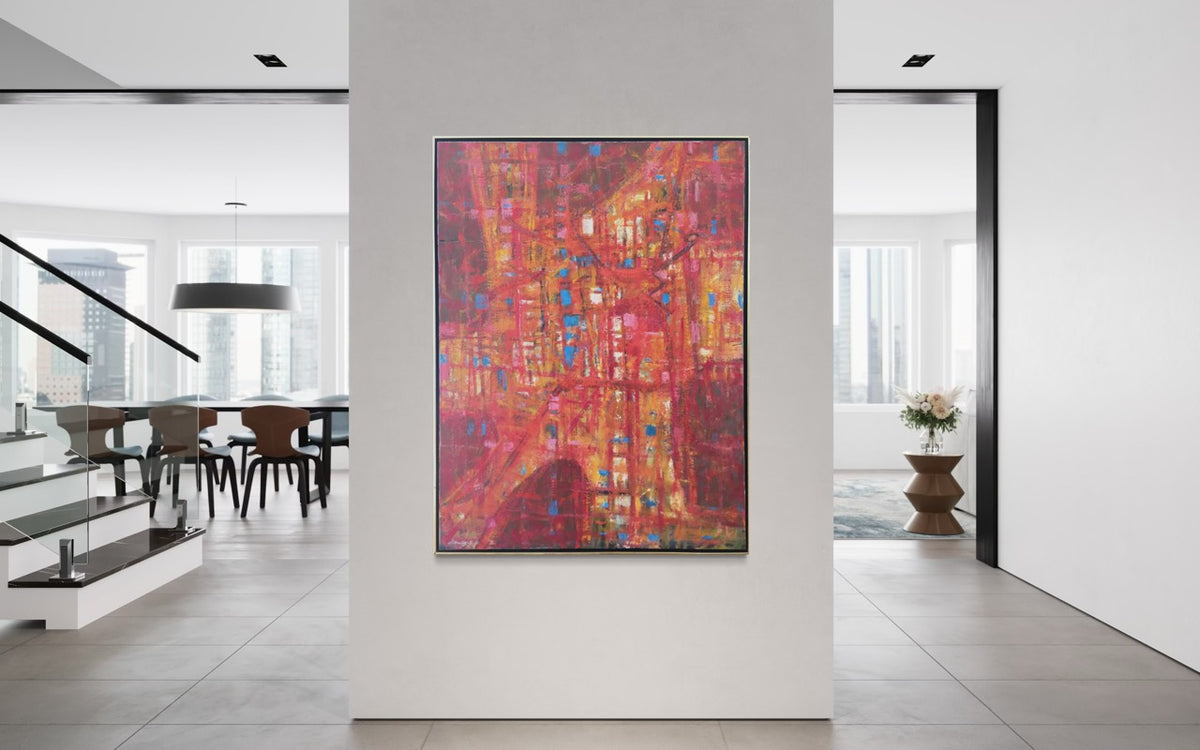 Roman Incident - Original Modern Painting *