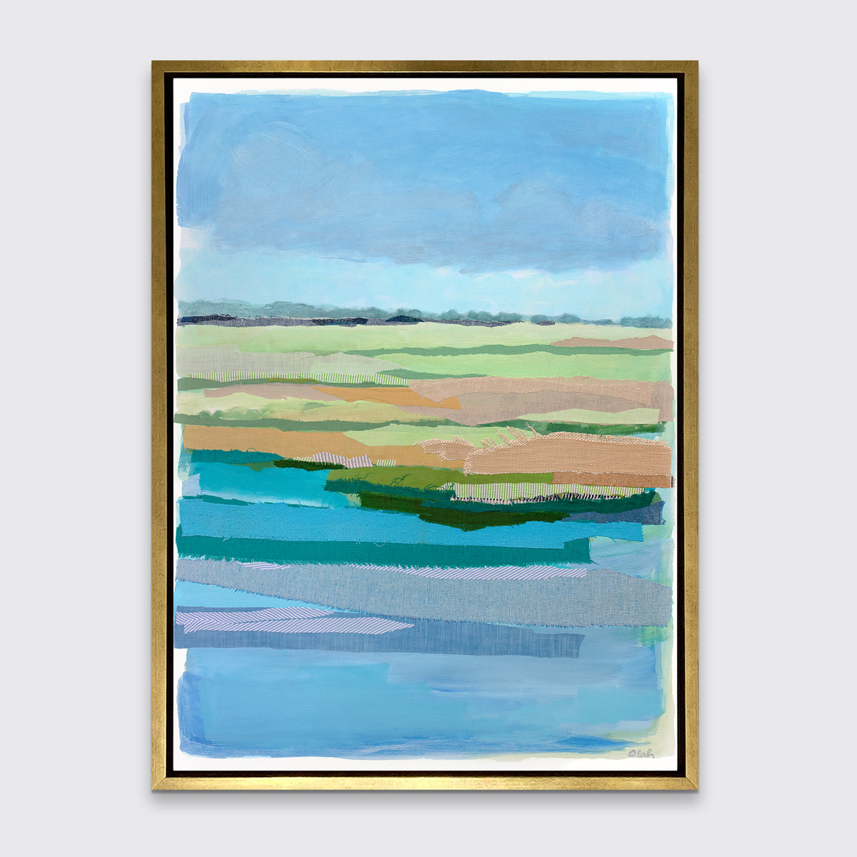 Saltmarsh Moment - Open Edition Canvas Print