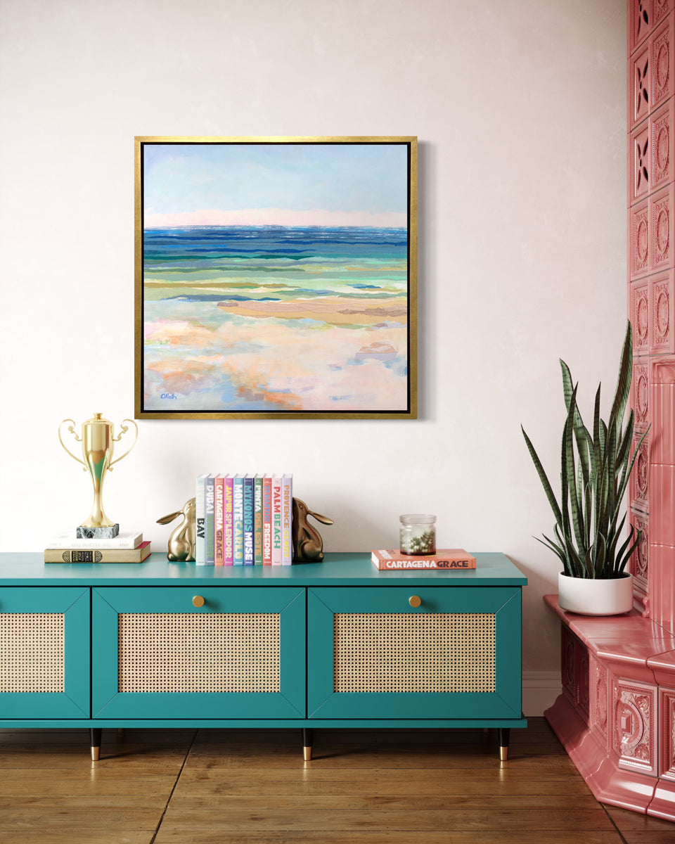 Seaglass Sea 2 - Open Edition Canvas Print