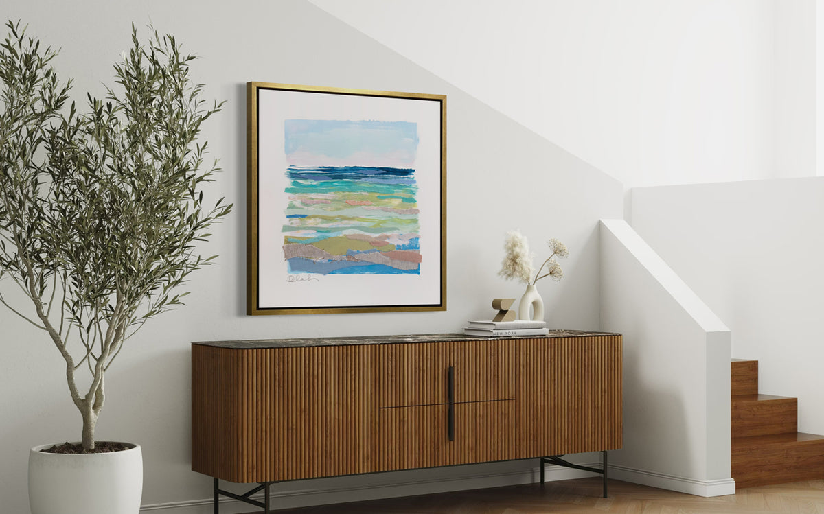 Seaglass Sea 3 - Open Edition Canvas Print