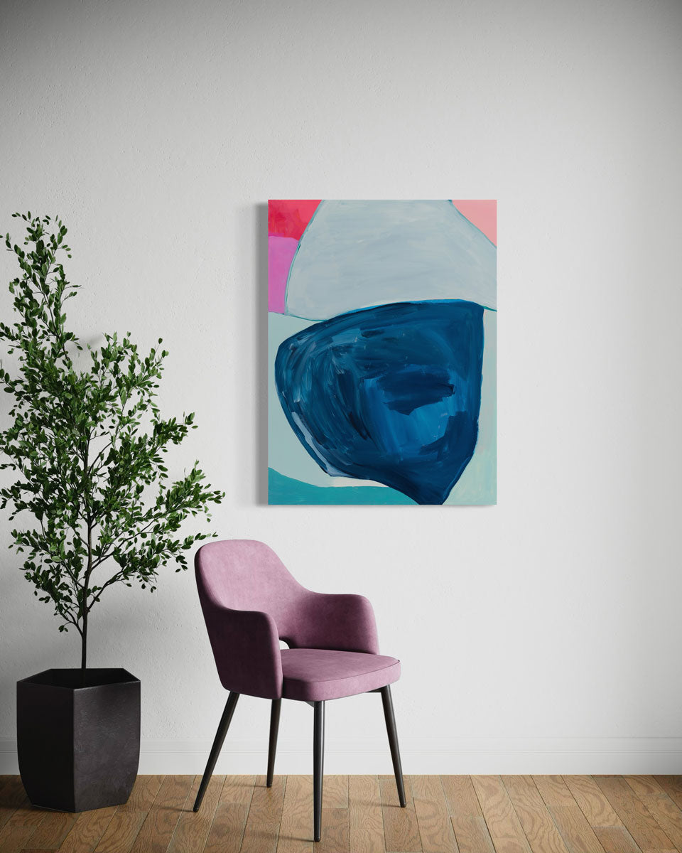 Blue (Golden) Ratio II - Original Painting *