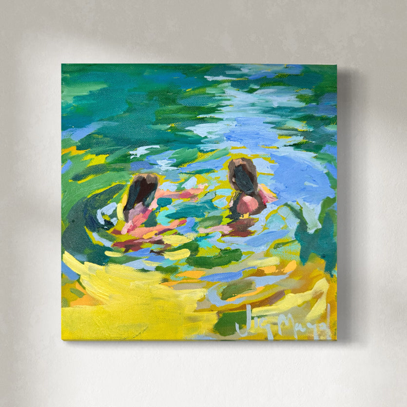Reflections in the Water - Original Painting *