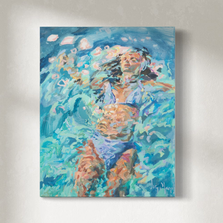 Embracing the Deep - Original Painting *