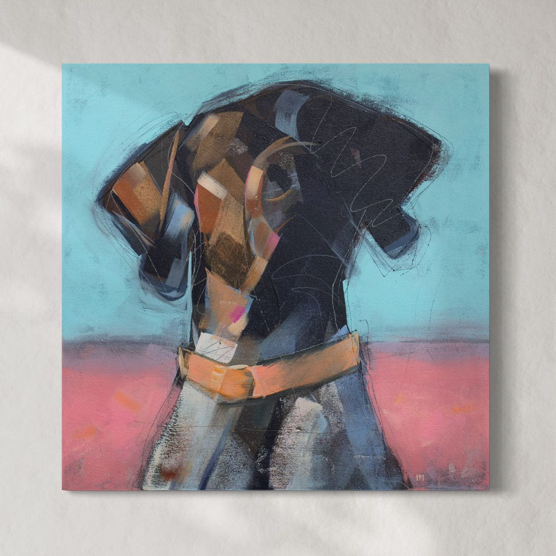 Soulful Gaze - Original Painting