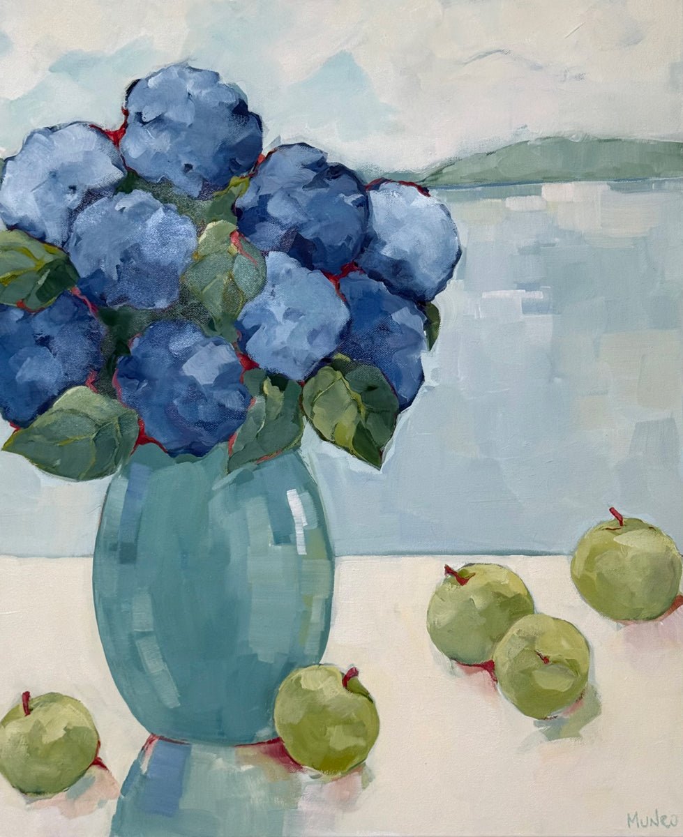 Summer Hydrangeas - Original Painting