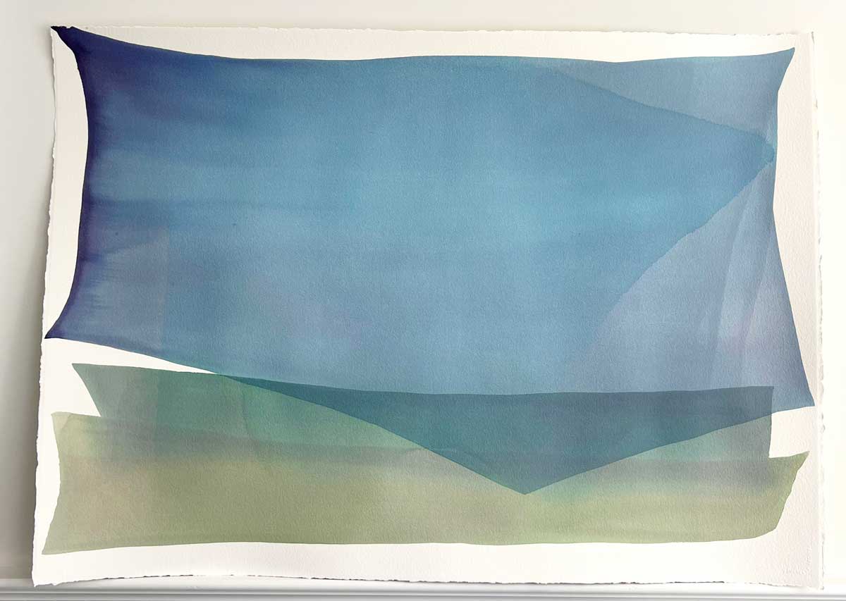 Summer Evening - Original Watercolor Painting