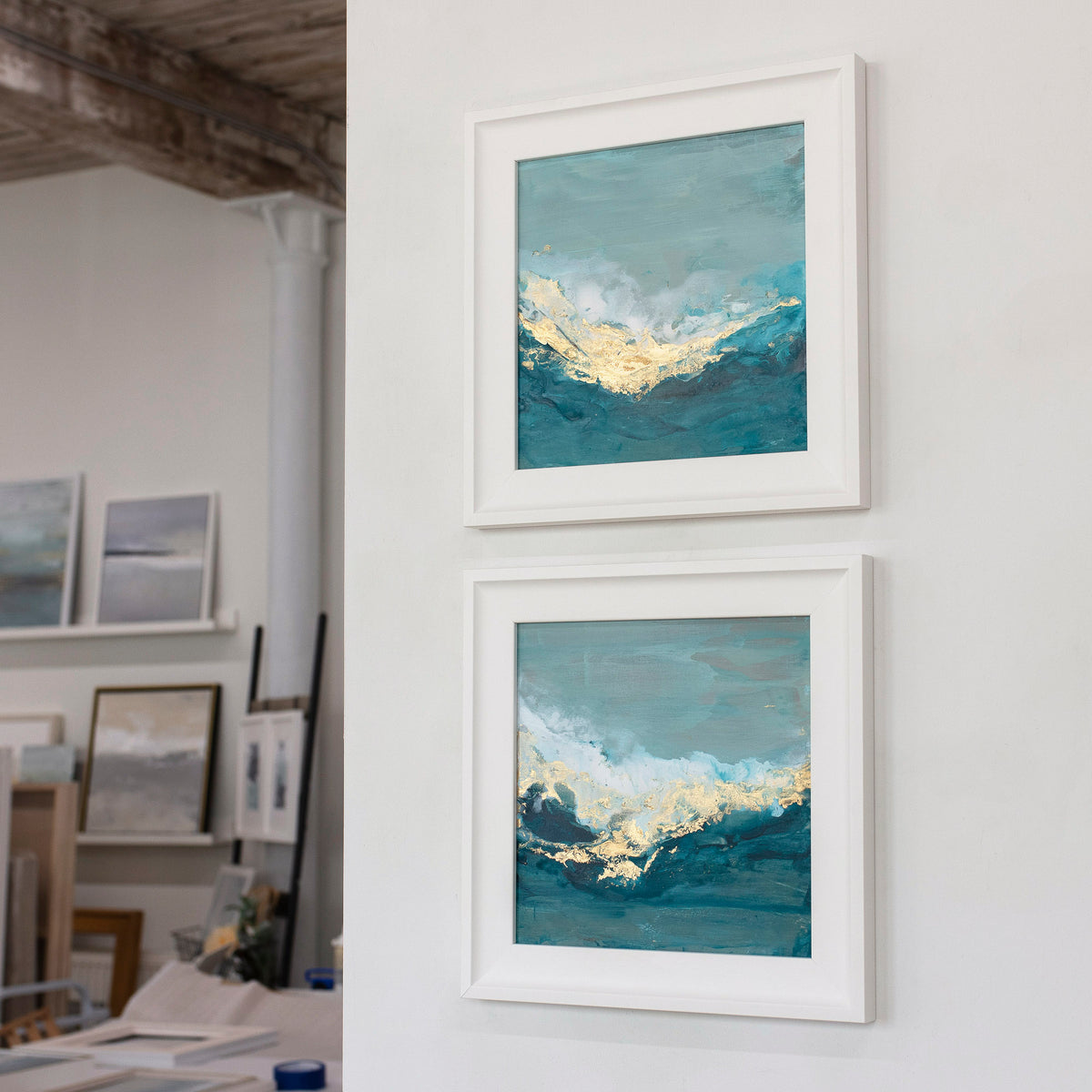 Sweet Nothings No. 1 and No. 2 - Original Paintings *