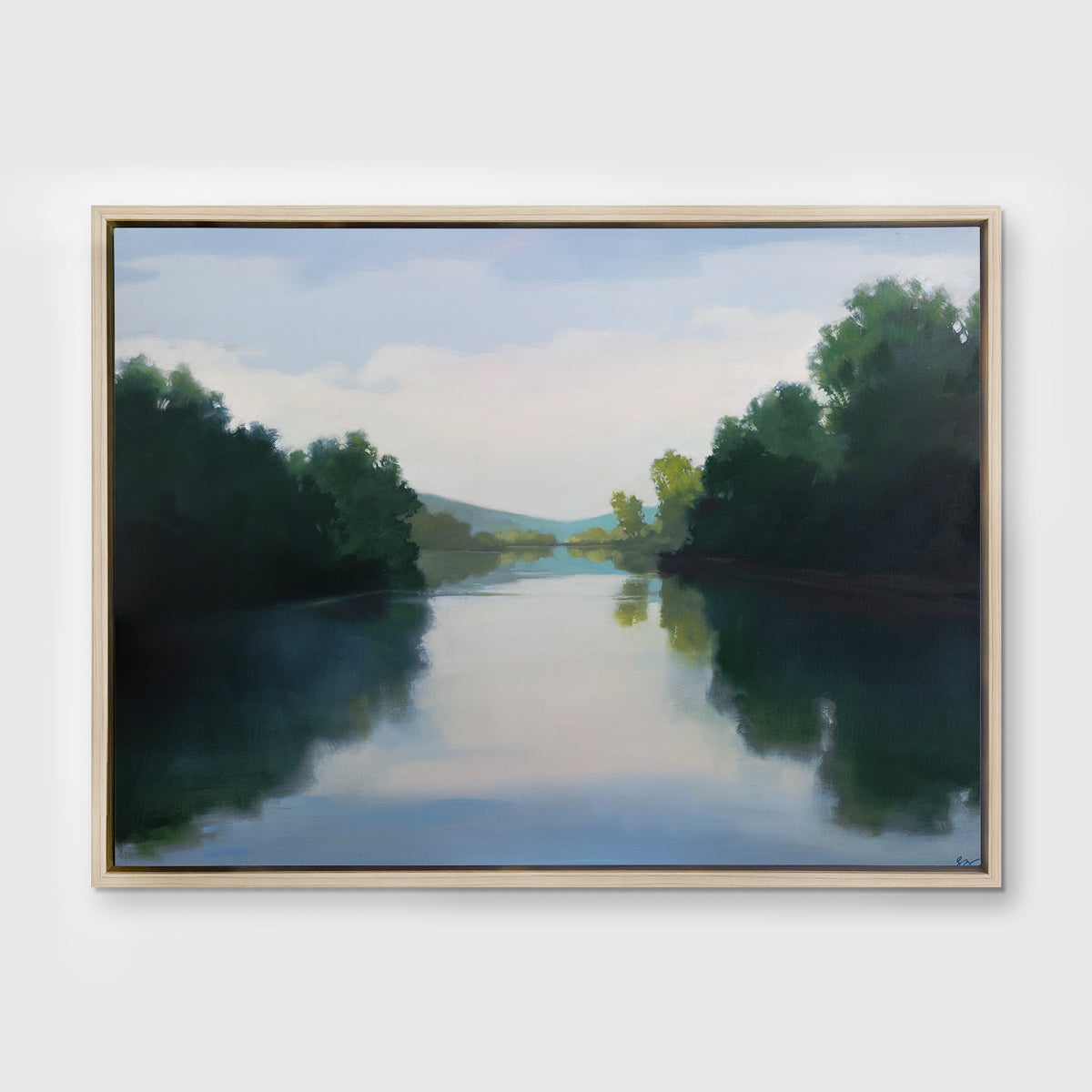 Touching Water - Open Edition Canvas Print