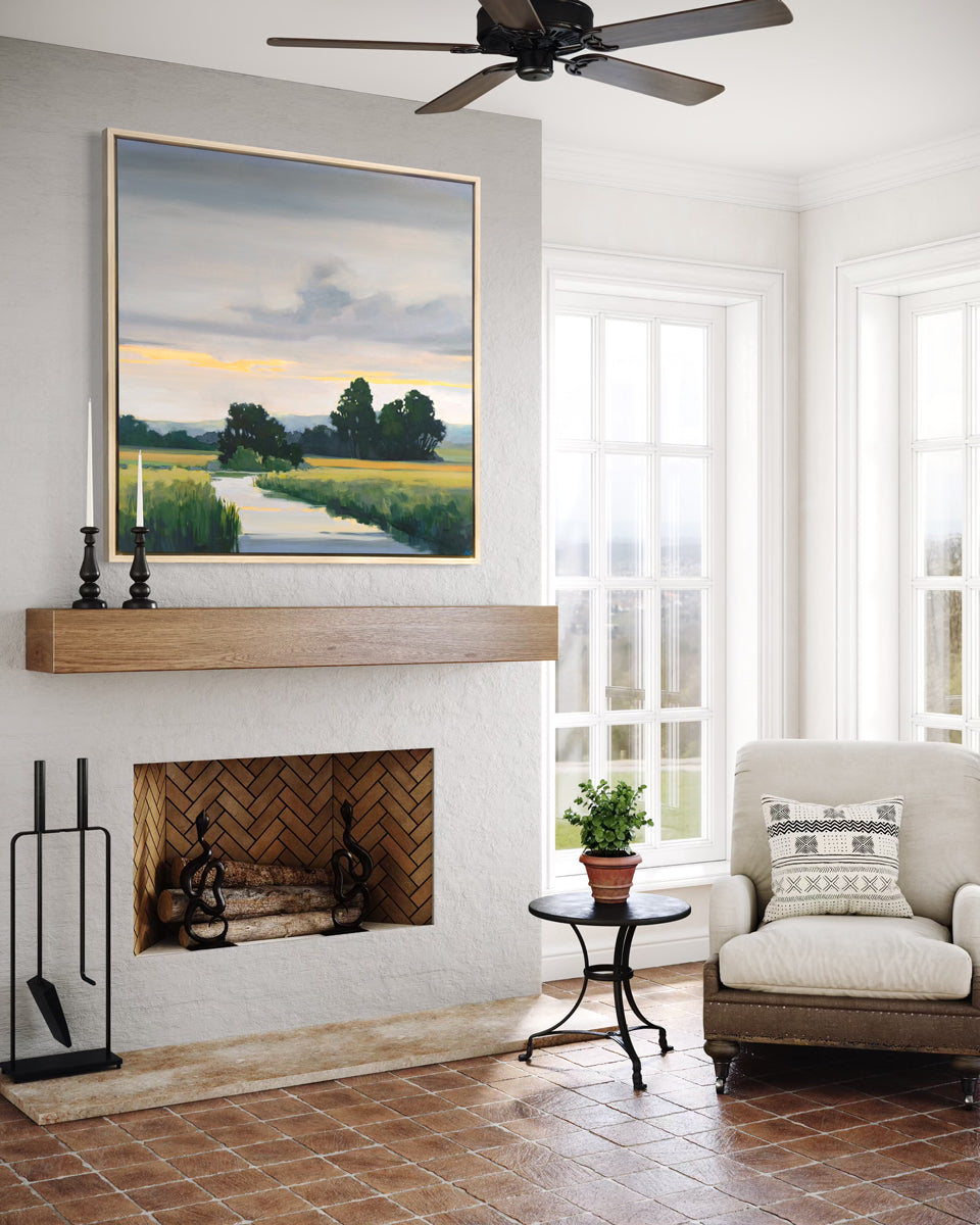 Twilight Line - Open Edition Canvas Print