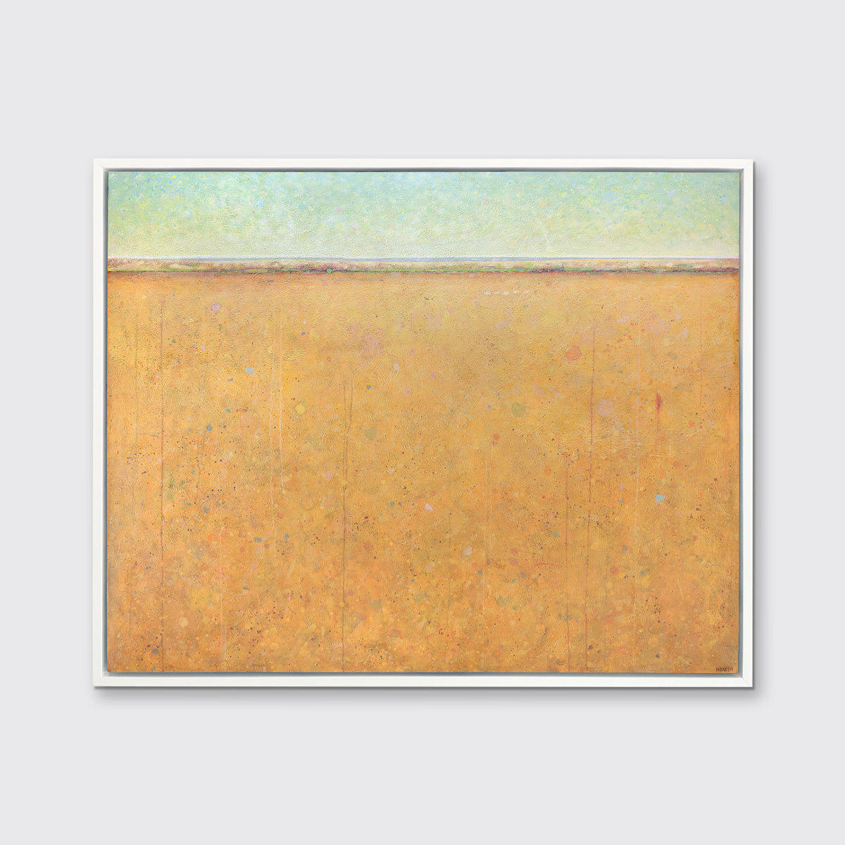 Two Green Hearts - Limited Edition Canvas Print