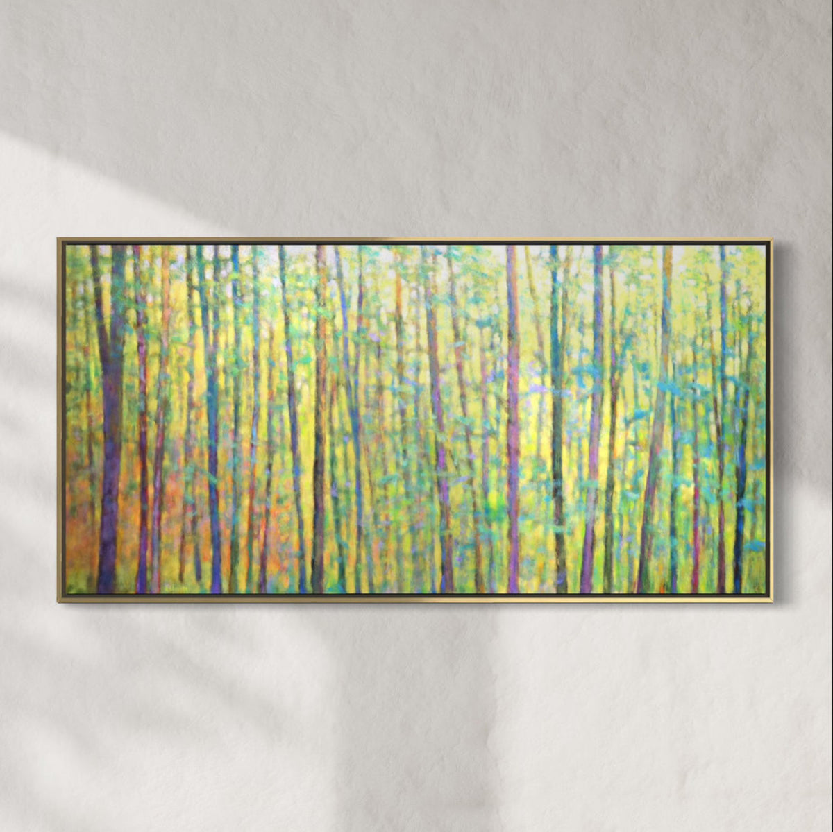Yellows Moving Through - Original Painting