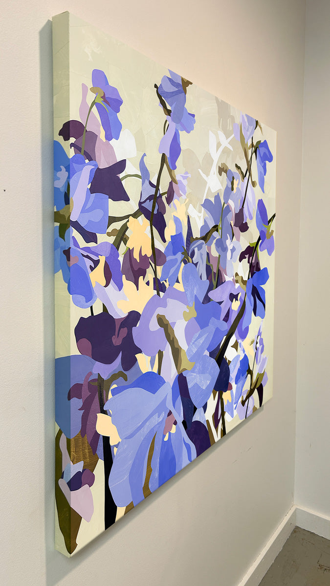 Blue Satin Sashes - Original Painting *