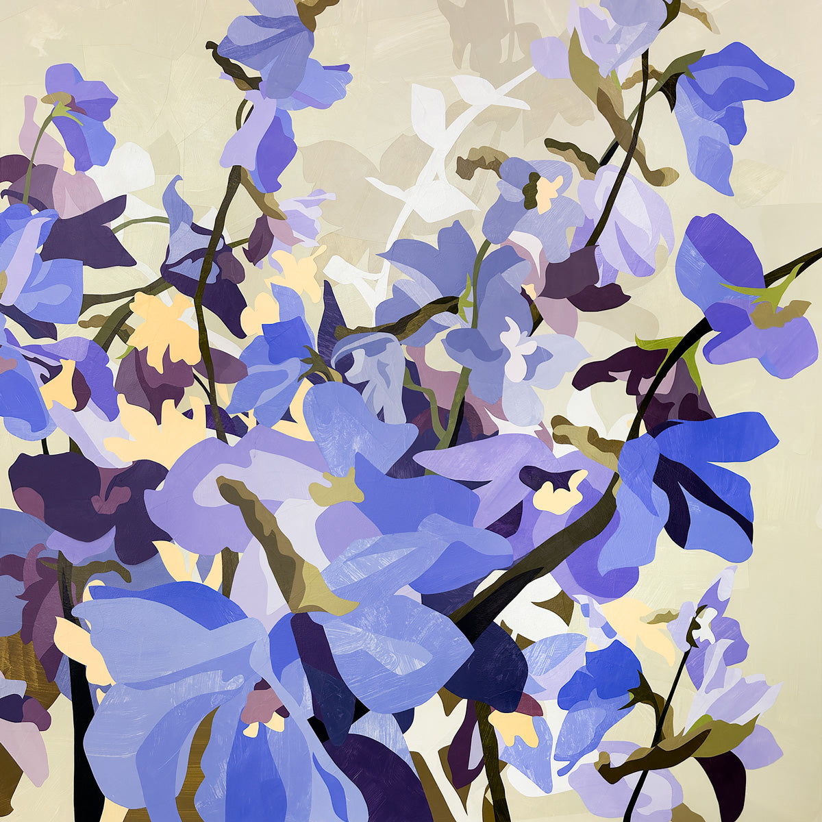 Blue Satin Sashes - Original Painting *