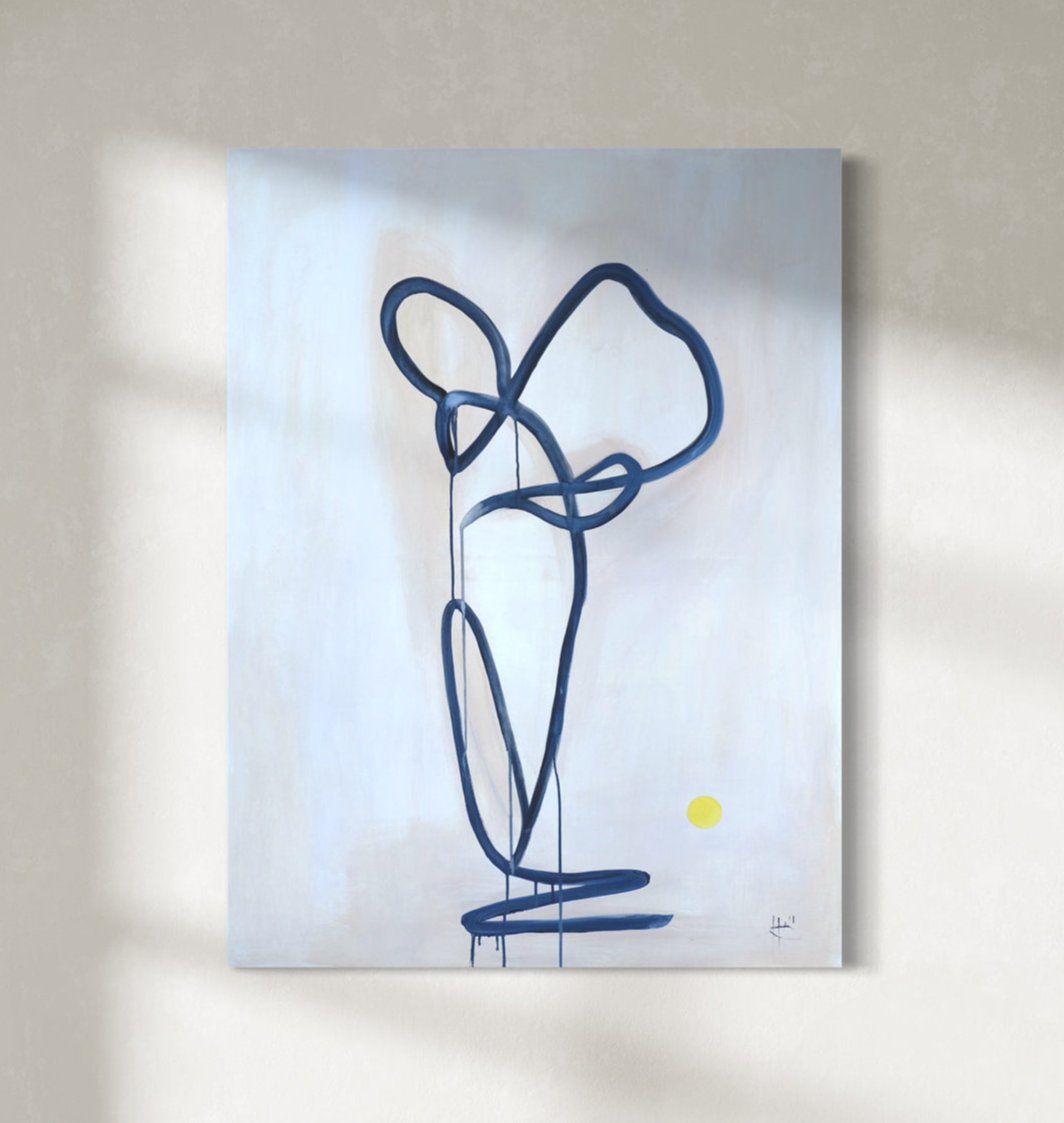 Emotions I - Feeling Loved - Original Painting *