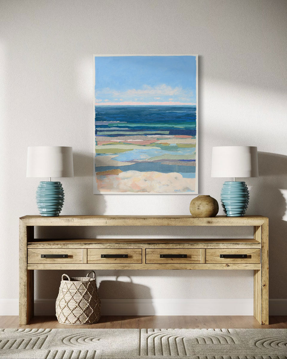 Pink Horizon 5 - Original Painting