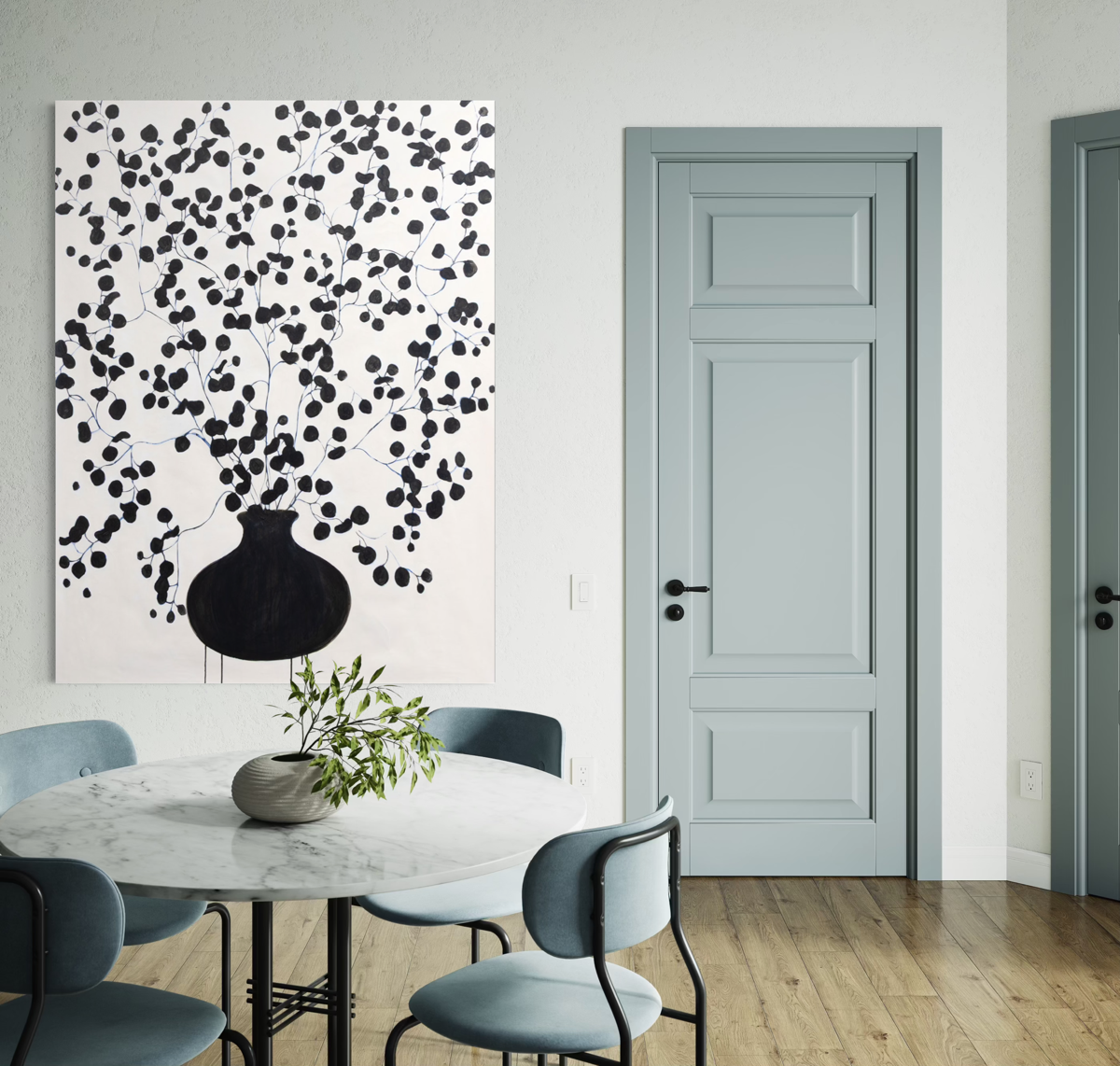 Spring Silhouette - Original Painting