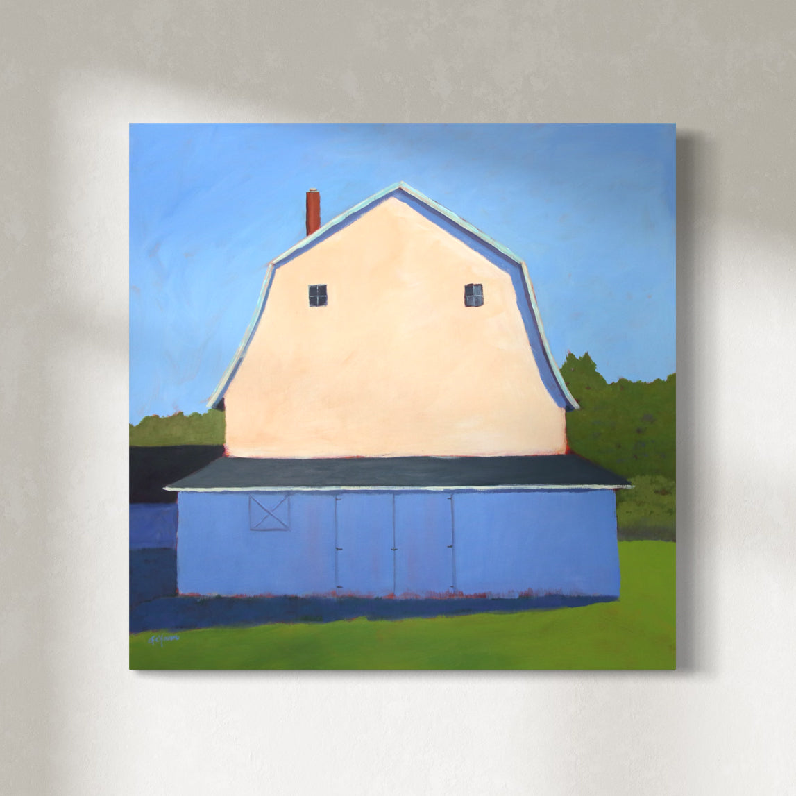Blue Wander - Original Painting