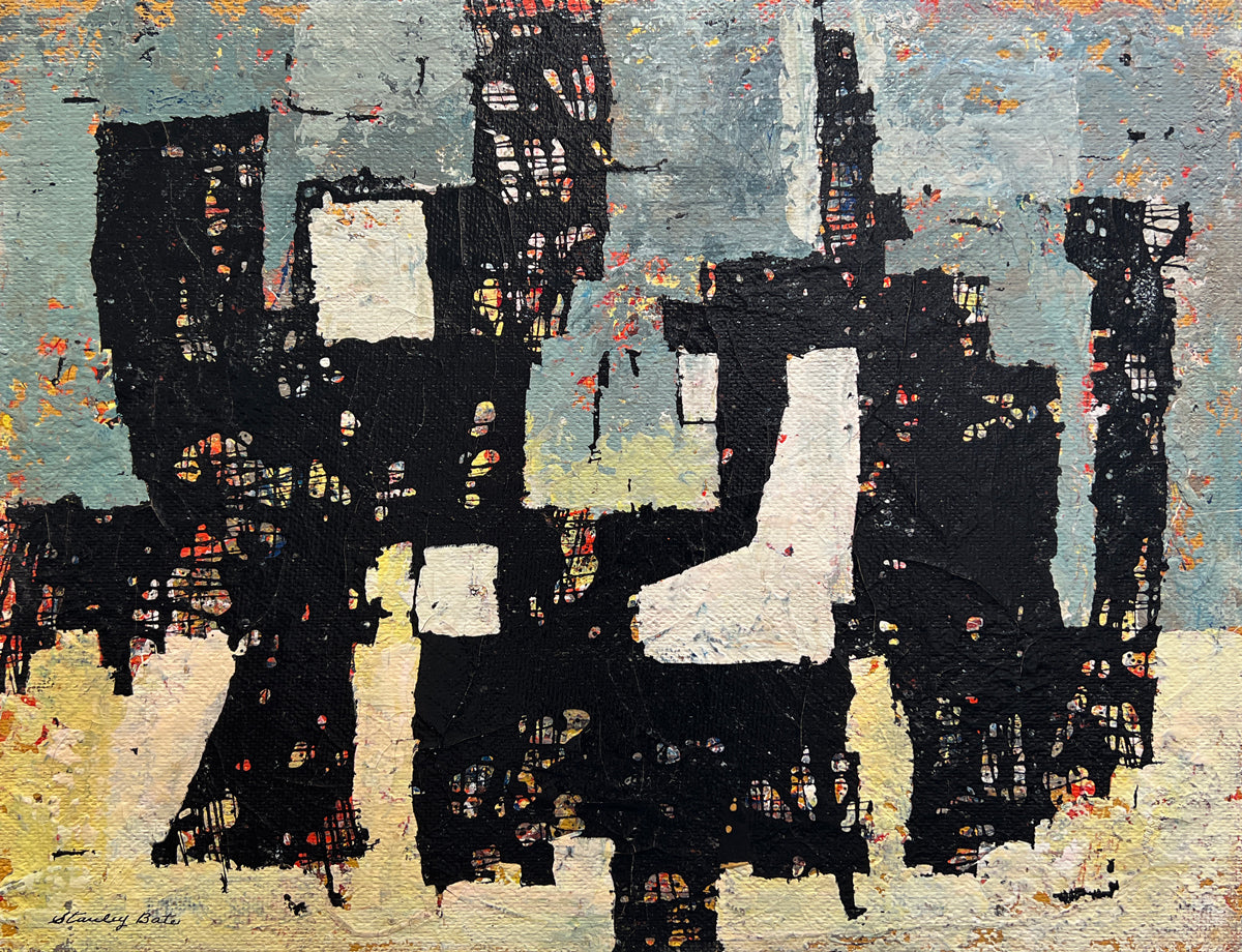 Abandoned Village - Original Modern Painting *