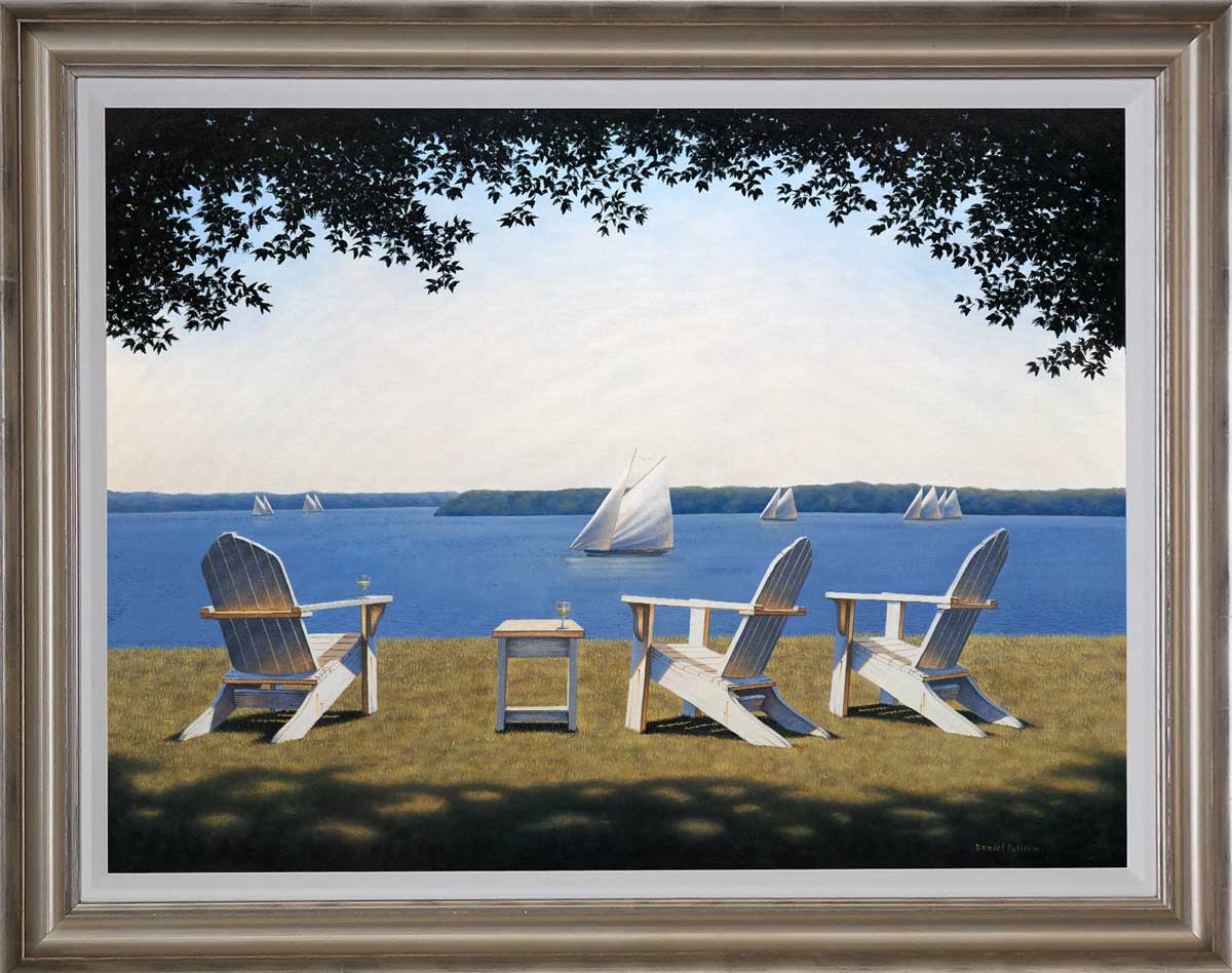 Photo of "Afternoon Seating" Framed.