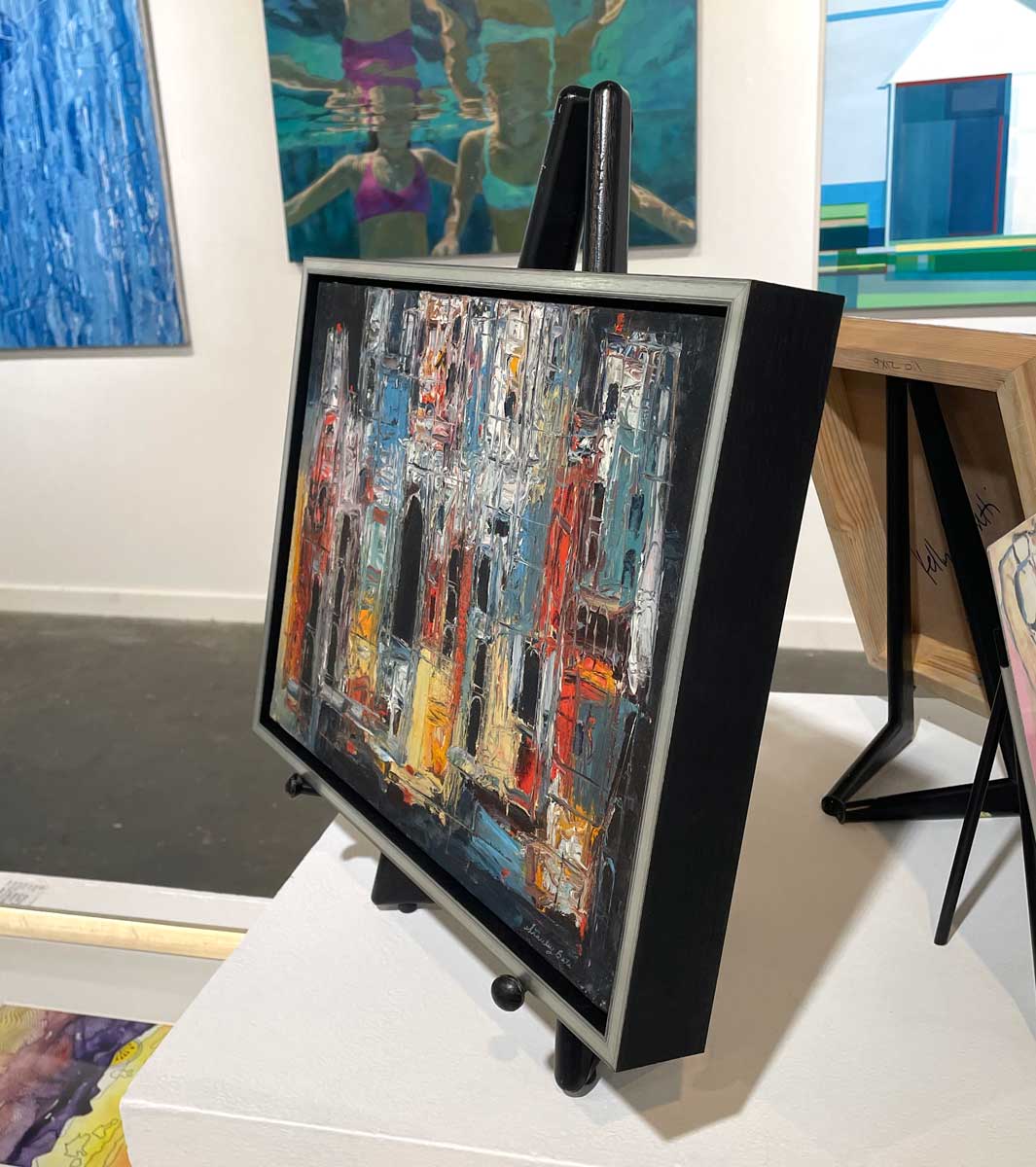 Composition Urbaine - Original Modern Painting