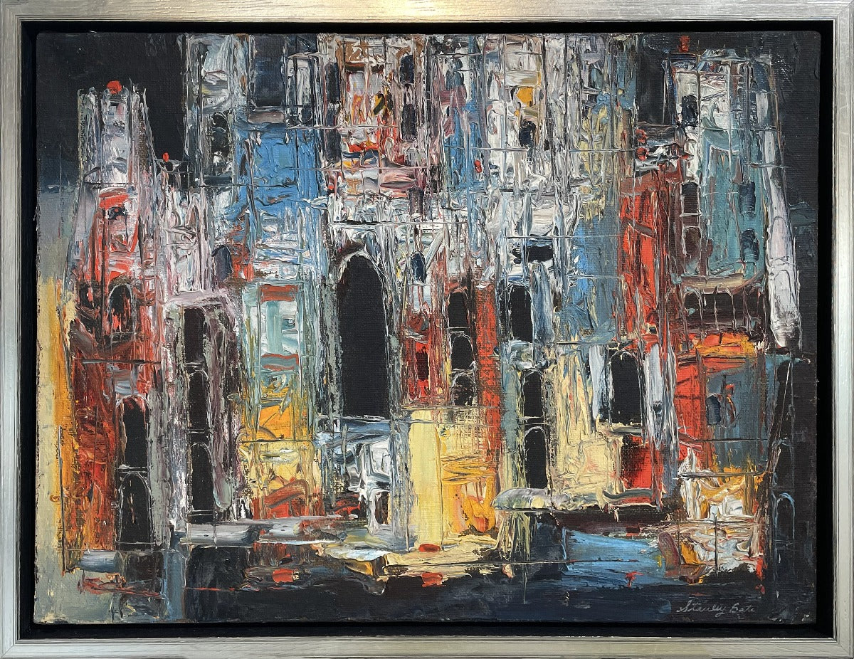 Composition Urbaine - Original Modern Painting