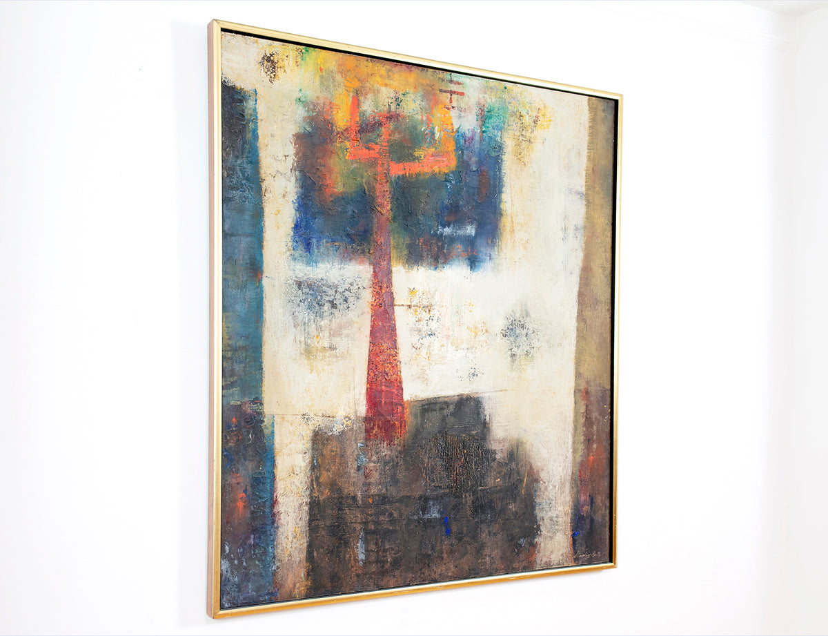 Helvetic Landscape - Original Modern Painting *