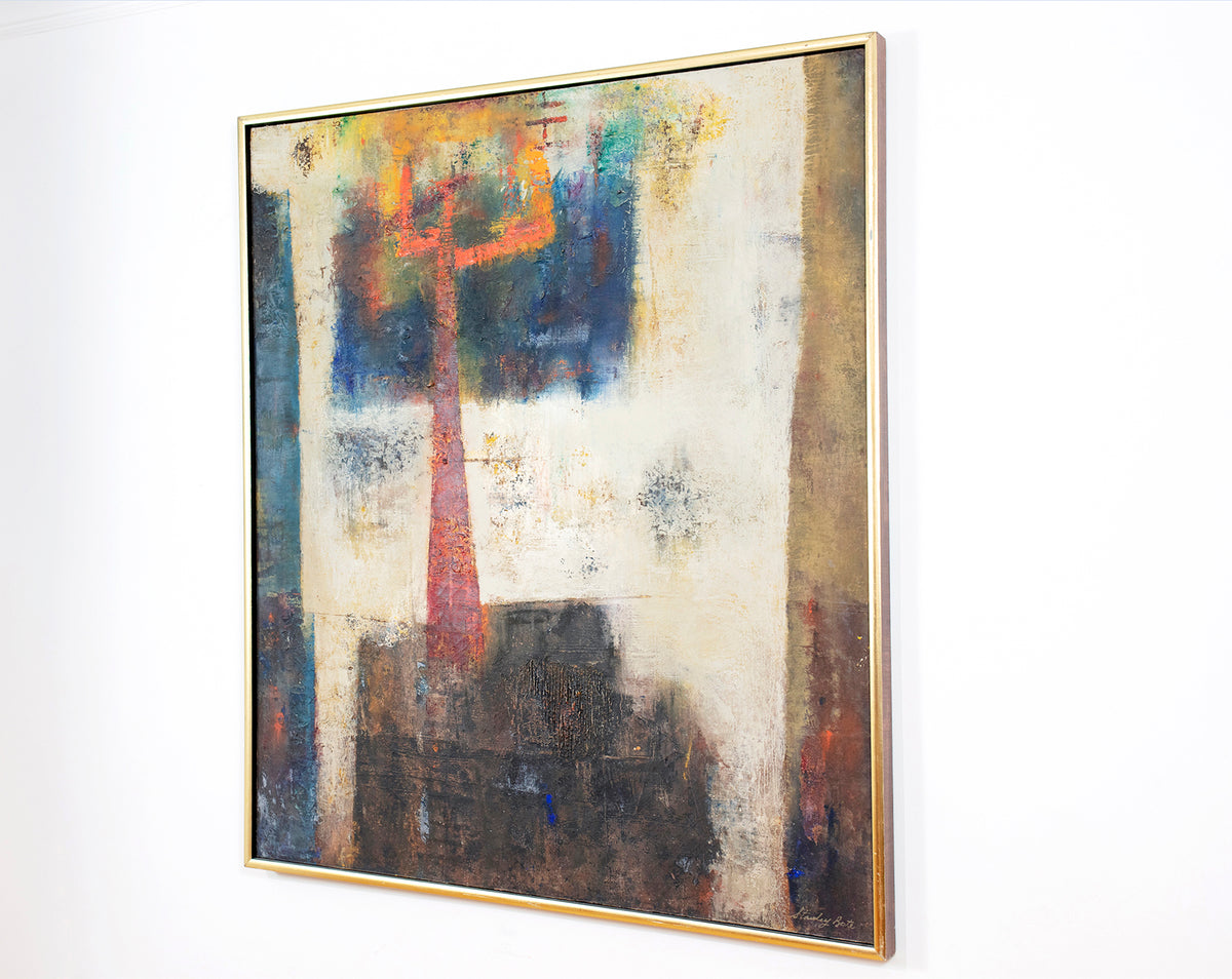 Helvetic Landscape - Original Modern Painting *