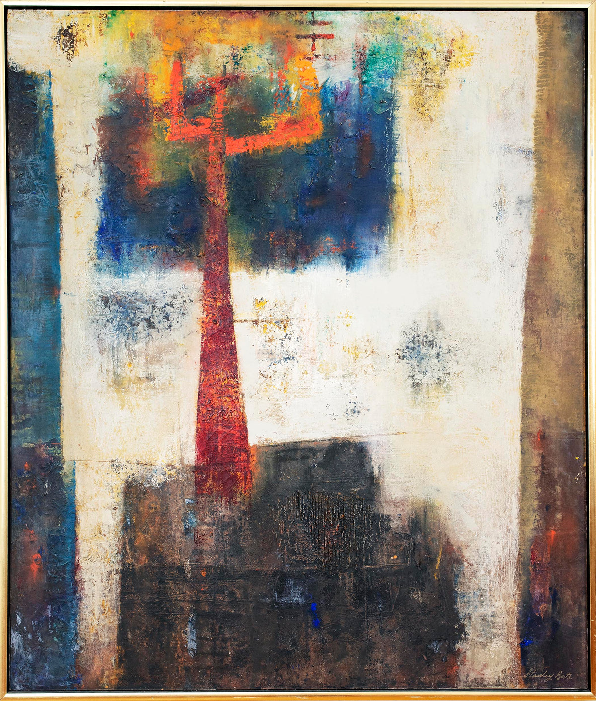 Helvetic Landscape - Original Modern Painting *