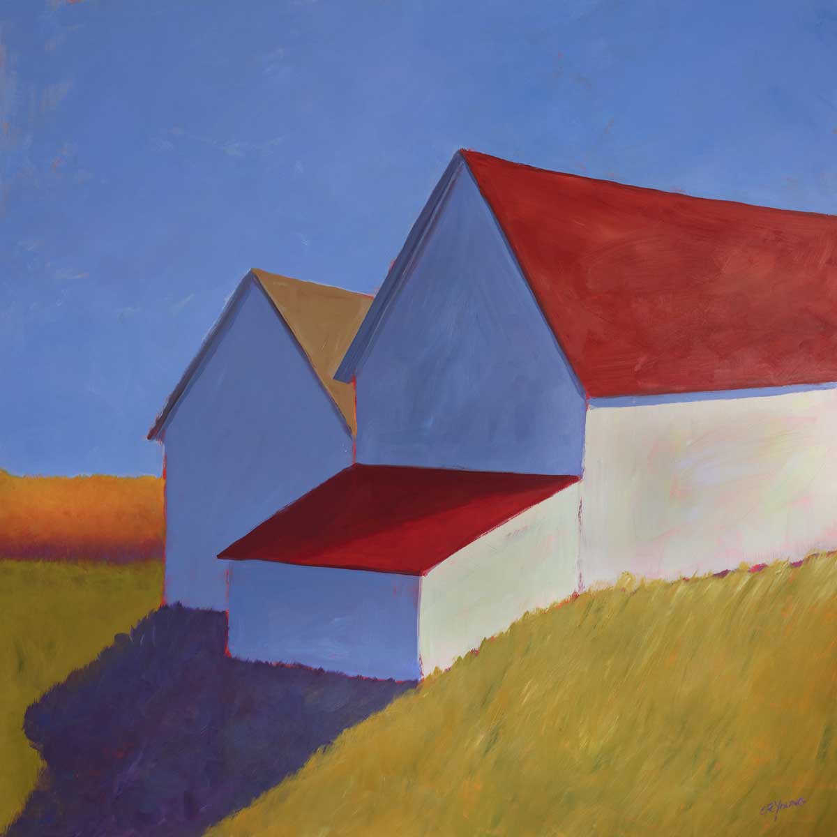 Hillside Pasture - Open Edition Canvas Print