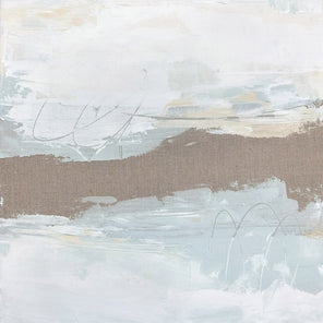 An abstract neutral painting by Julia Contacessi. 