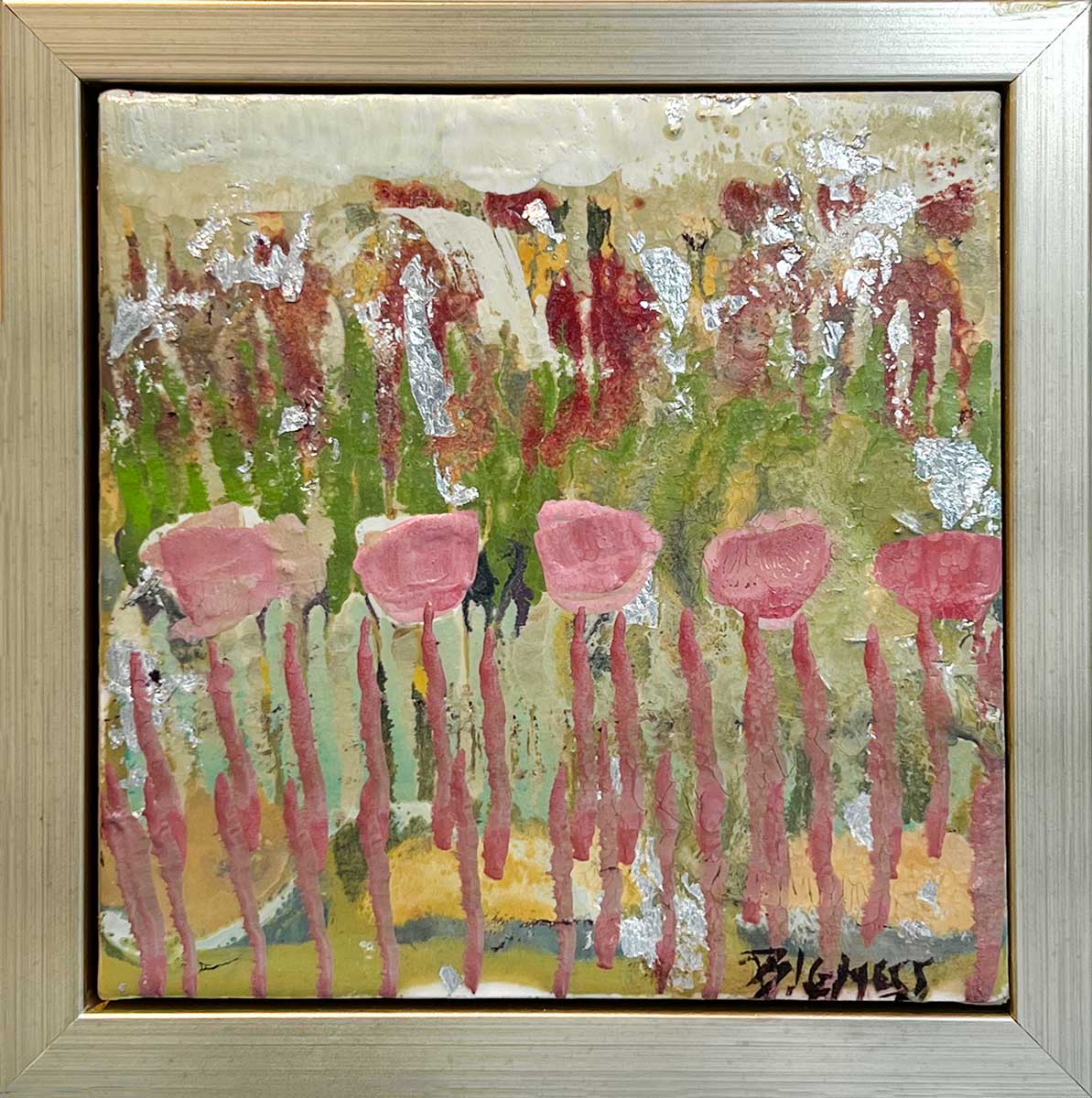 Poppies All Pink - Original Painting