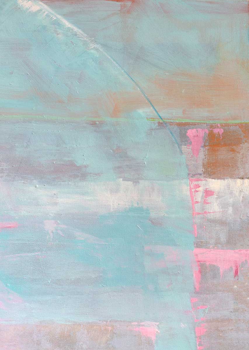 A detail image from "Sea Glass/Ocean Mist" by Christine Averill-Green.
