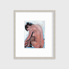 Seated Nude Study - Open Edition Paper Print