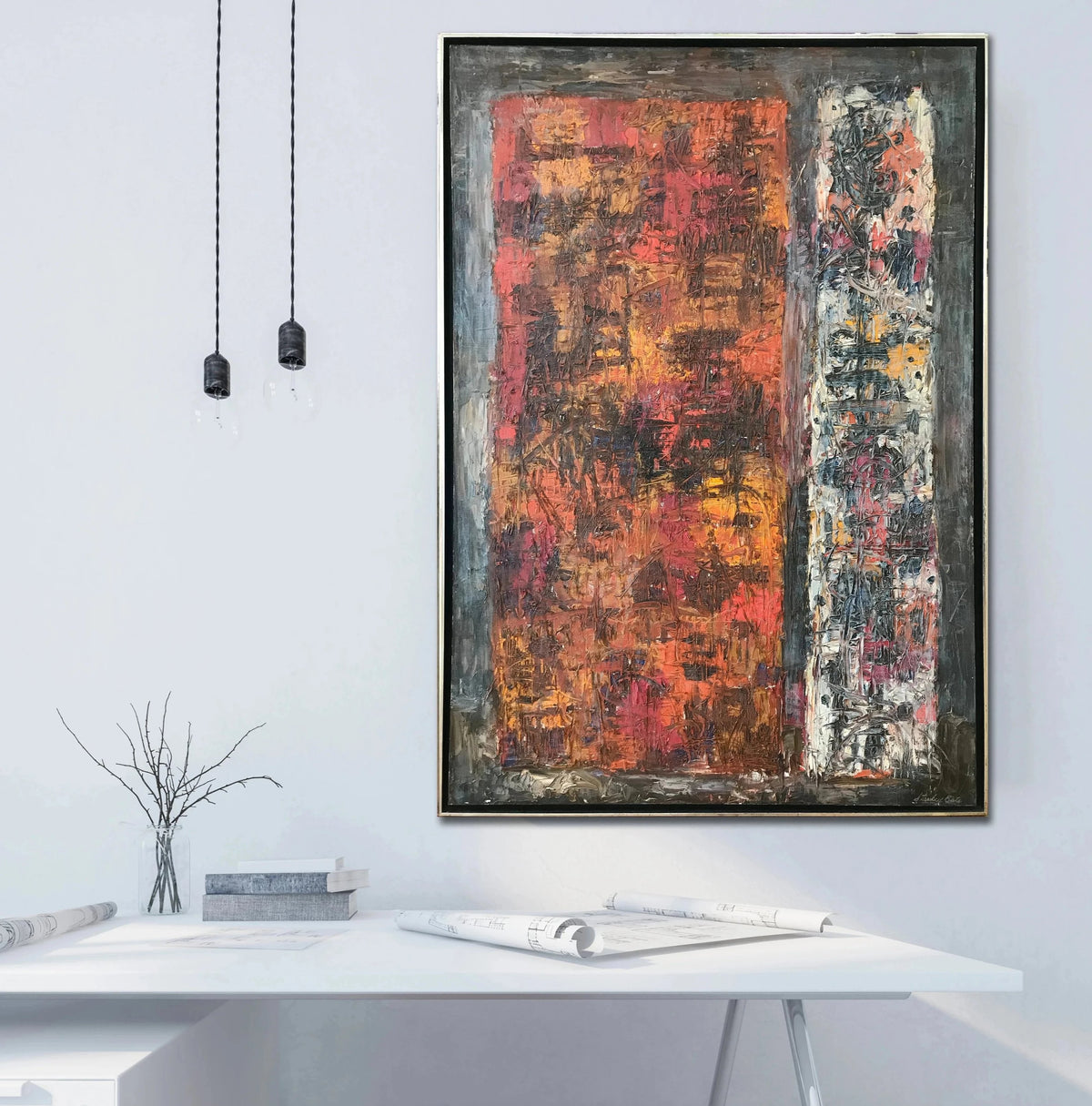 Stele - Original Modern Painting *
