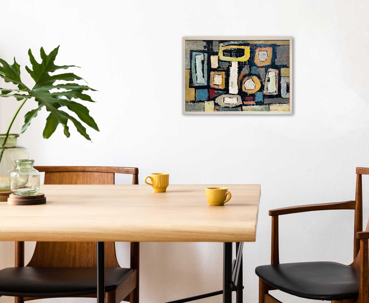 Totemic Images - Original Modern Painting