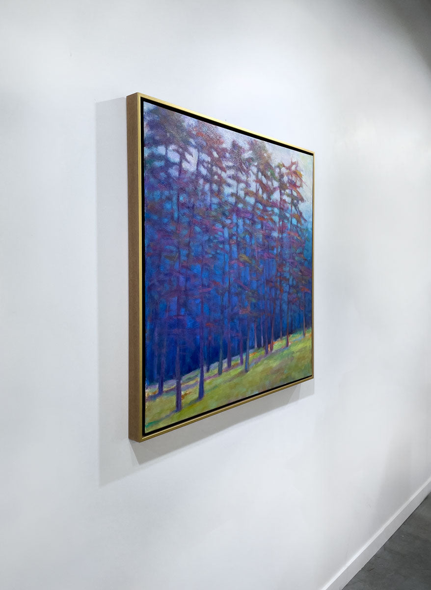 Warm Contrasts and Cool Blues - Original Painting