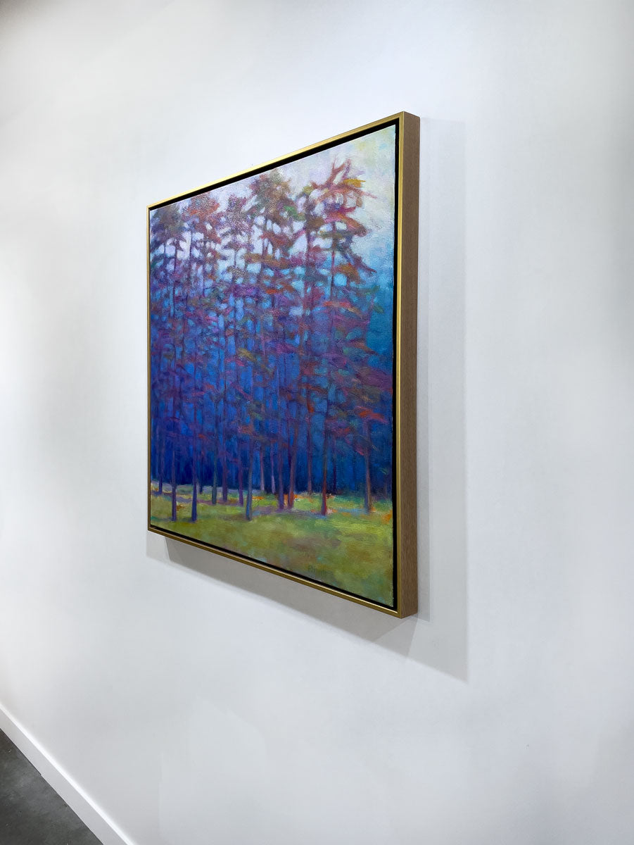 Warm Contrasts and Cool Blues - Original Painting