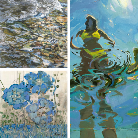 Breaking the Surface: Exhibition Featuring John Harris, Linda Bigness, and Michele Poirier-Mozzone