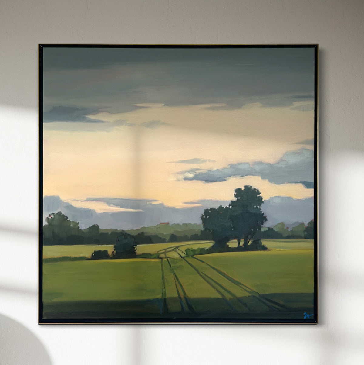 Green Track - Original Painting