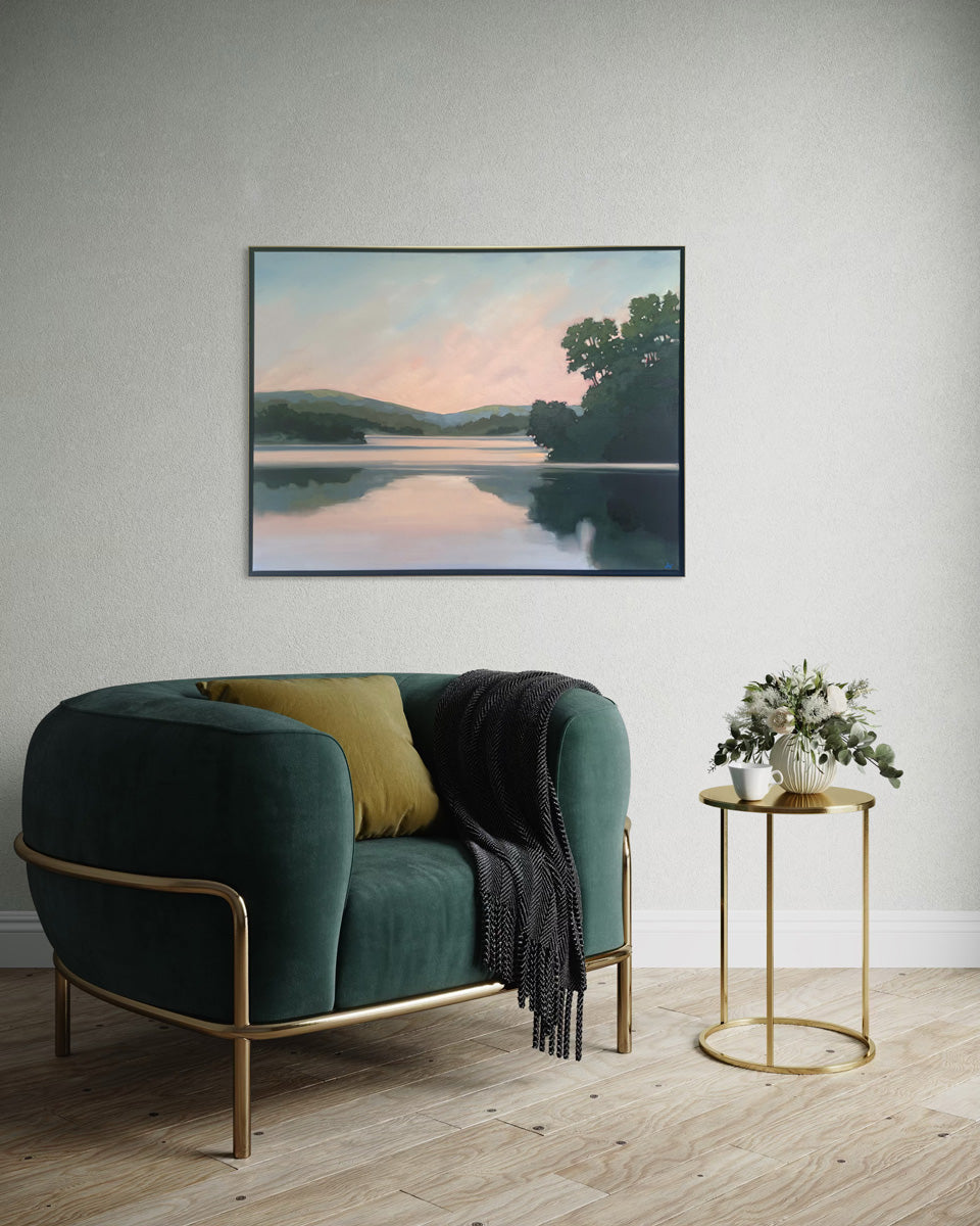 Mirrored Water - Original Painting