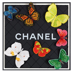 Chanel Black Butterfly Swarm
