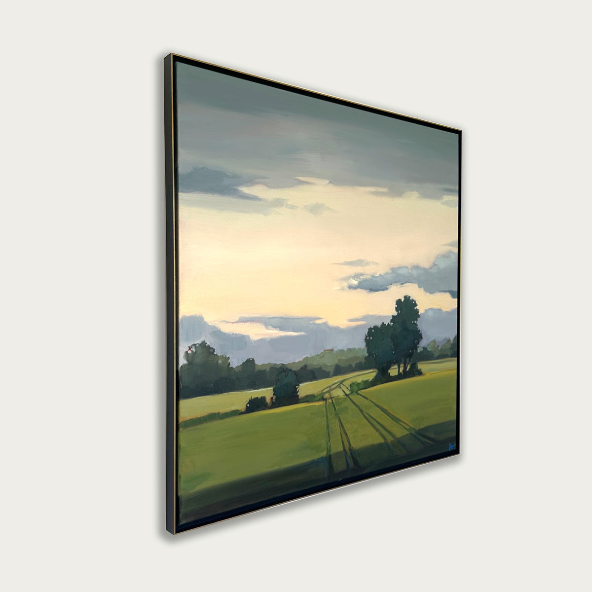Green Track - Original Painting
