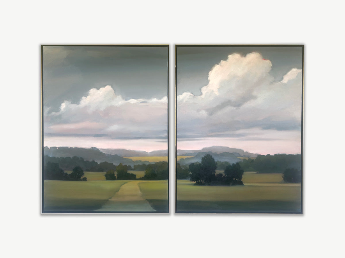 Pride of Place 1 & 2 (Diptych) - Original Painting