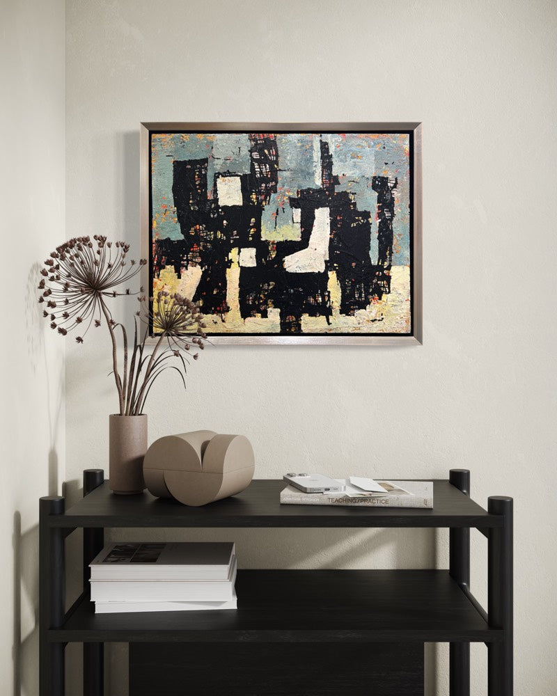 Abandoned Village - Original Modern Painting *