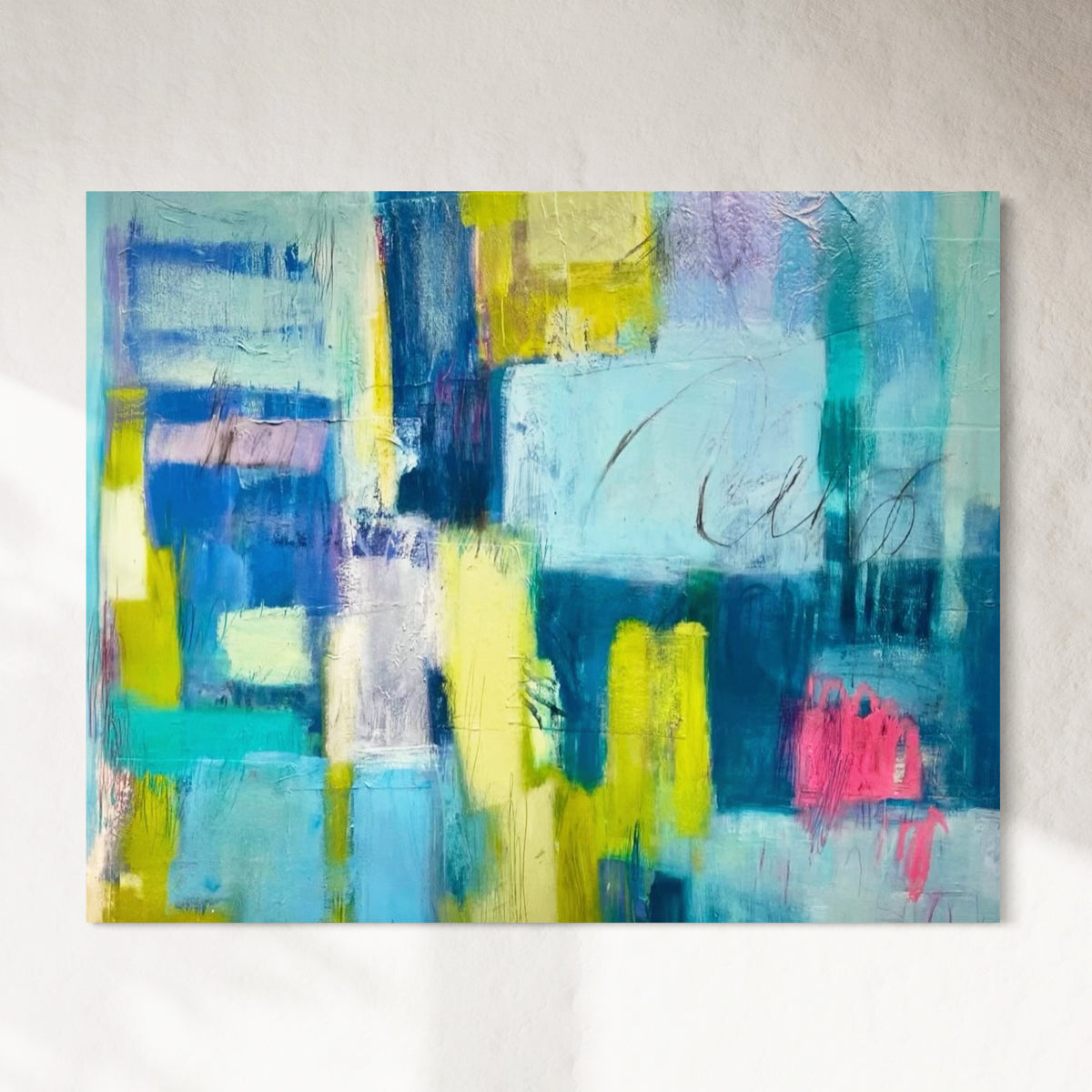 Afternoon Swim - Original Painting *