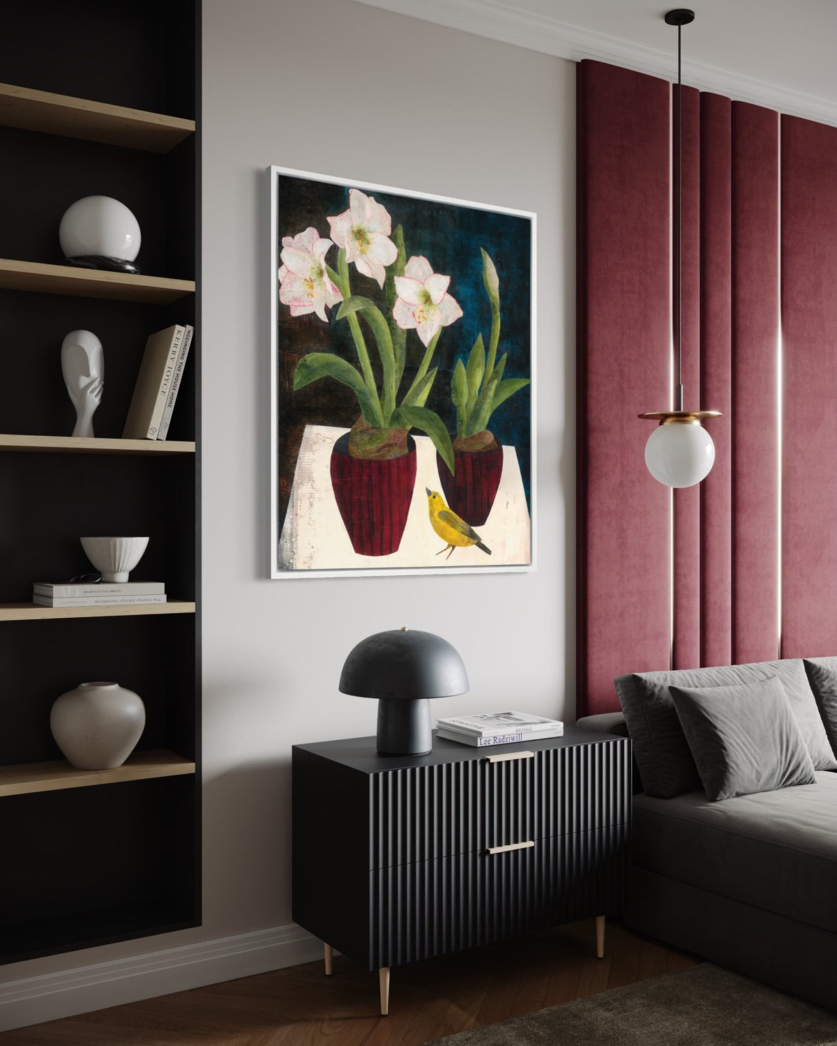 Amaryllis - Open Edition Canvas Print
