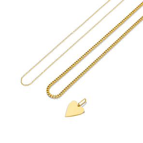 Amaya Heart Necklace Set