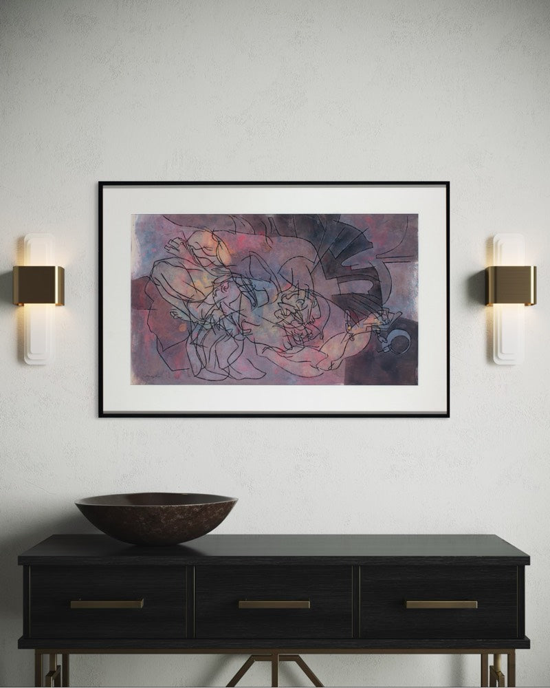Amor Rouge - Original Modern Painting *